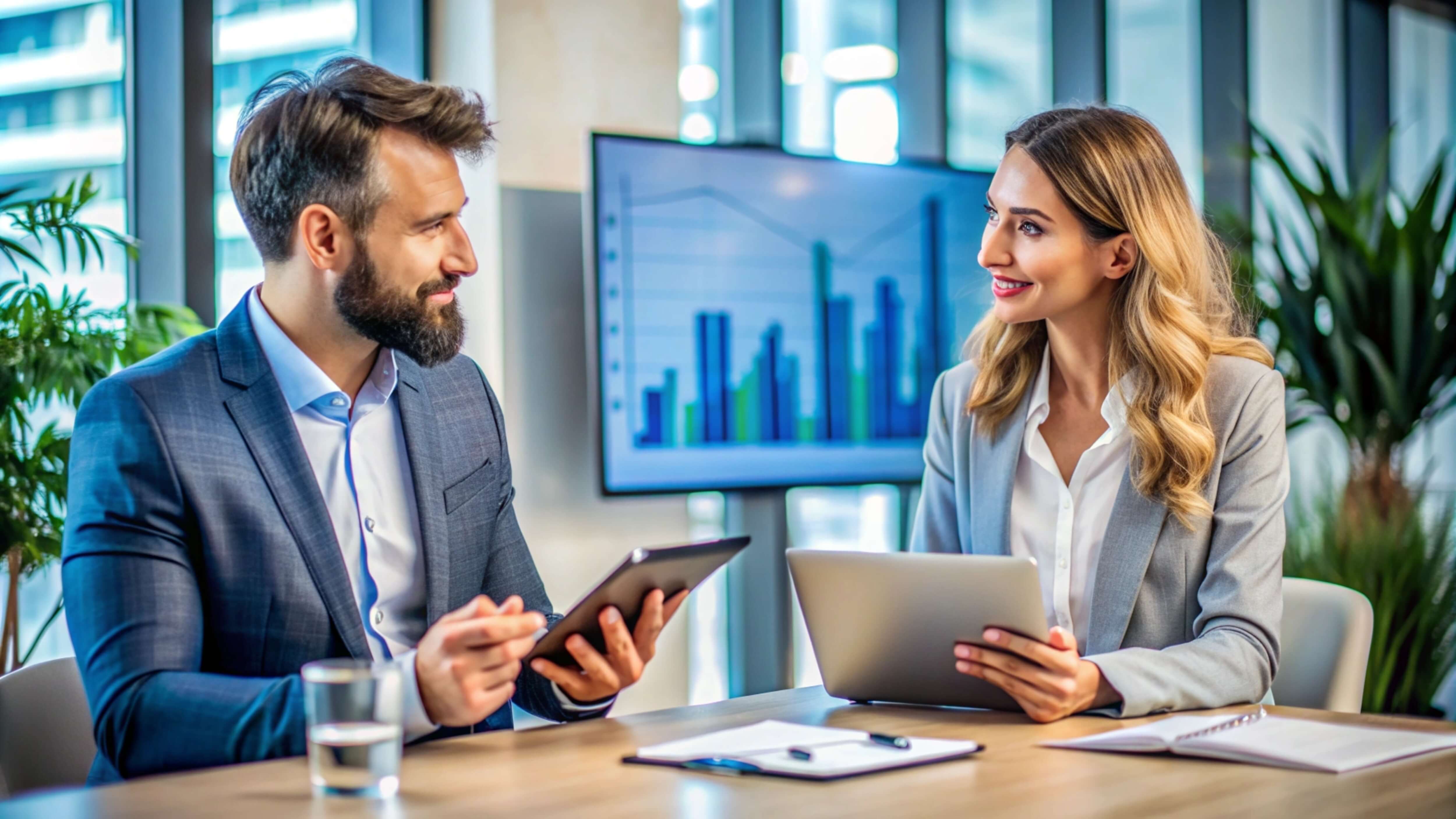 businesspartnersdiscussingprojectwhileusingtablets_q4mdm_5000