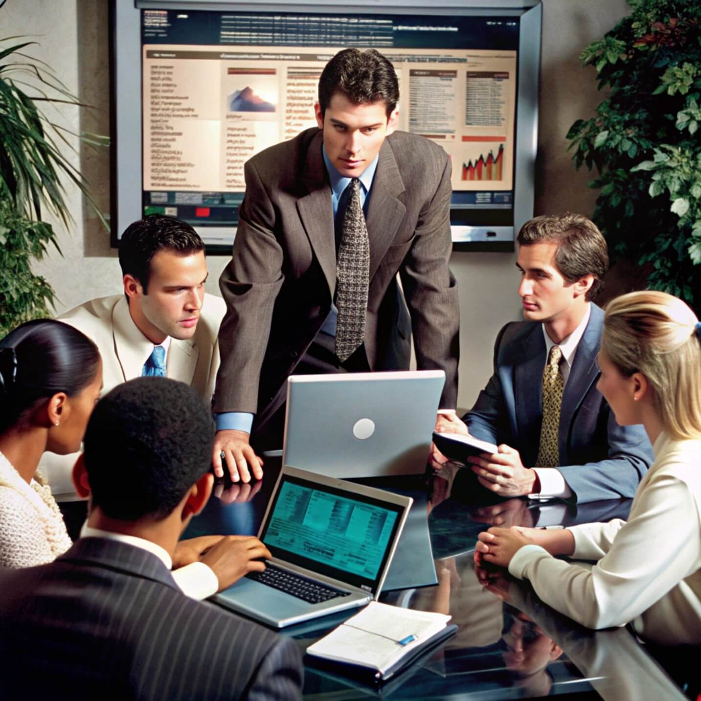 grouppeoplearearoundtablewithmonitorthatsaysgraph1_yff8p_1433