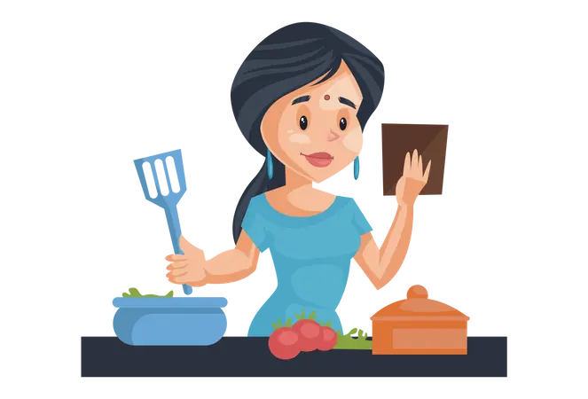 indianhousewifecookinginkitchenillustrationdownloadsvgpnggiffileformatspackpeopleillustrations22249301_m1nzk_663