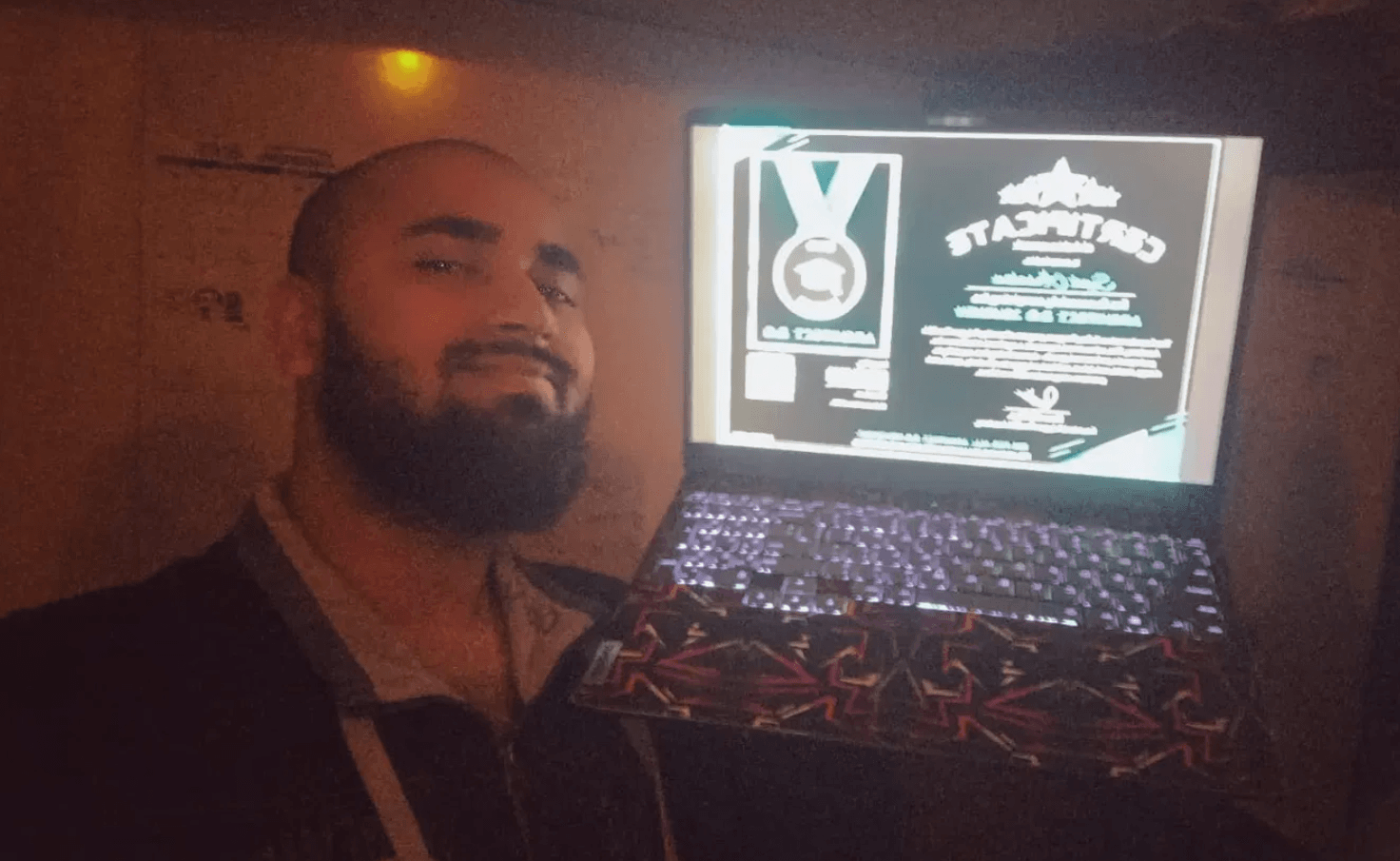 Polygon graduate Arsalan
