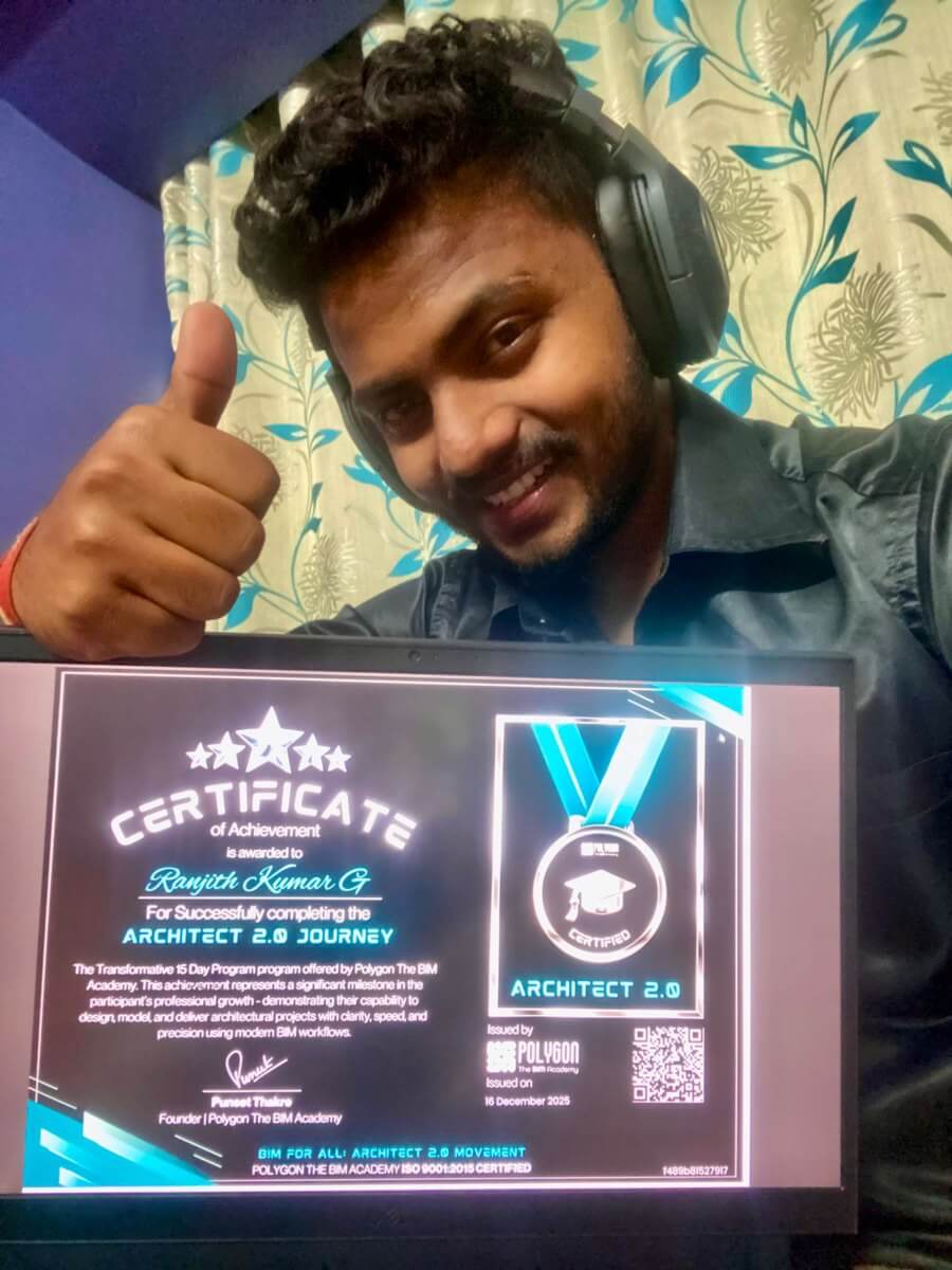 Polygon graduate Ranjith Kumar