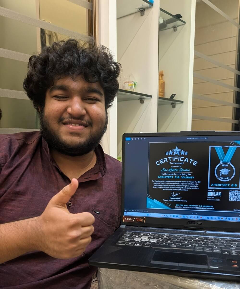 Polygon graduate Sai Likith