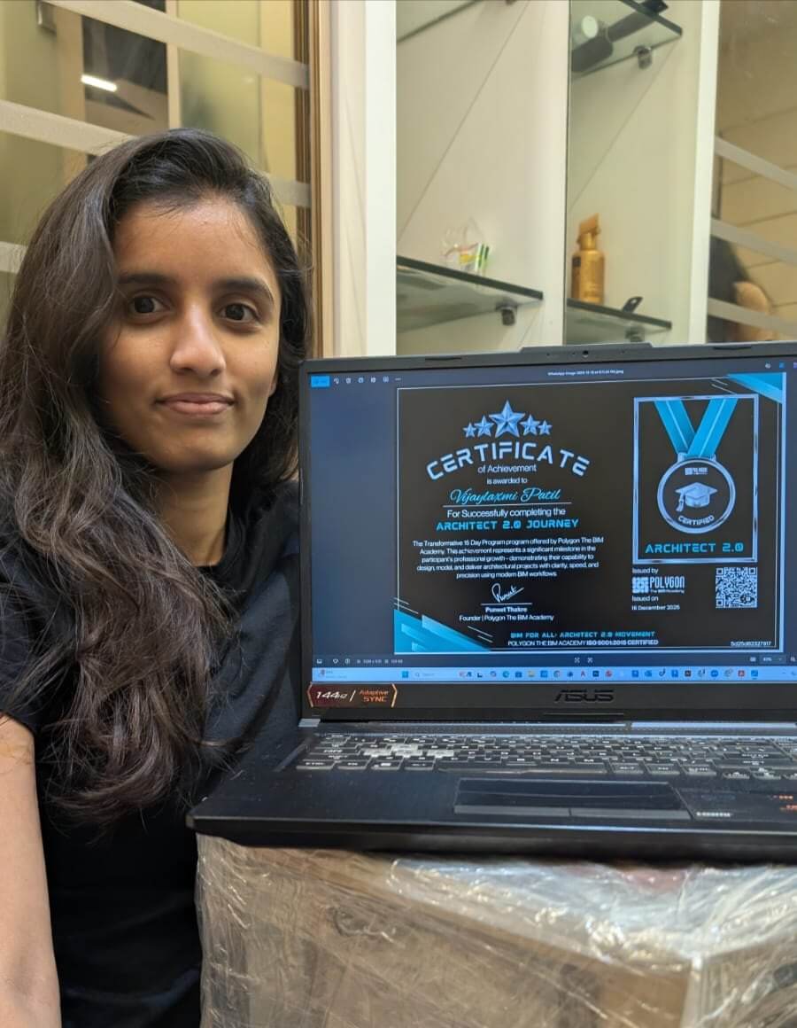 Polygon graduate Vijaylaxmi Patil